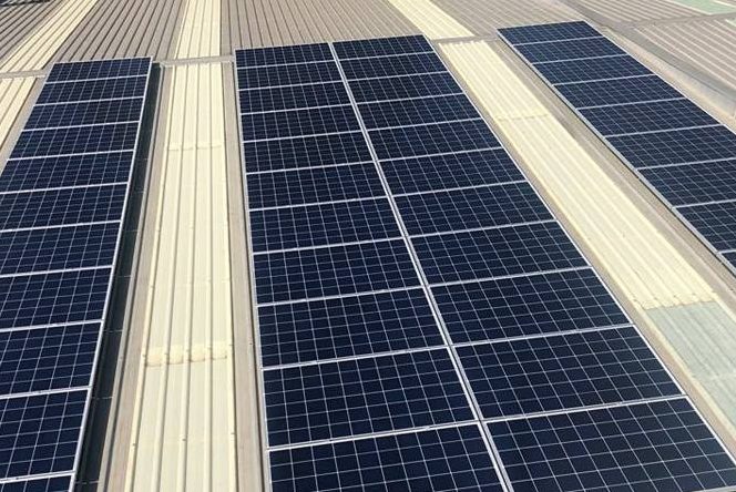 Commercial Solar Panels Project